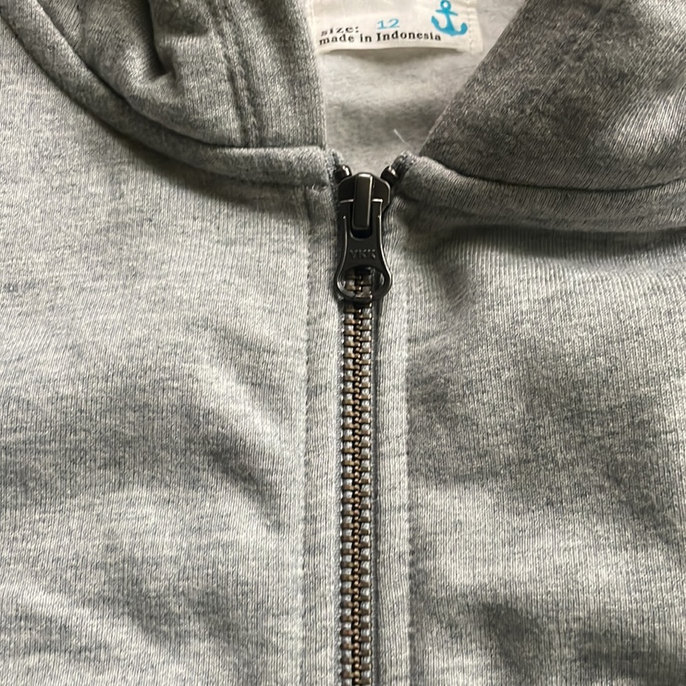 NWOT Biys Crewcuts Shark Hoodie sz 12 - Picture 4 of 5